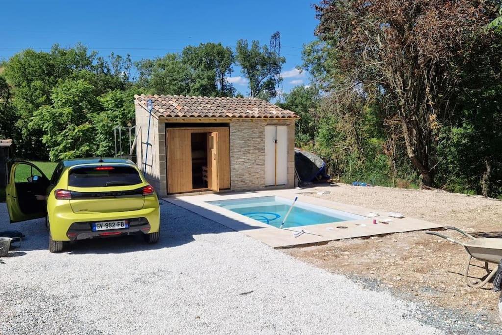 Вилла Aux Deux Marronniers Cathares Castelnau-de-Levis Экстерьер фото